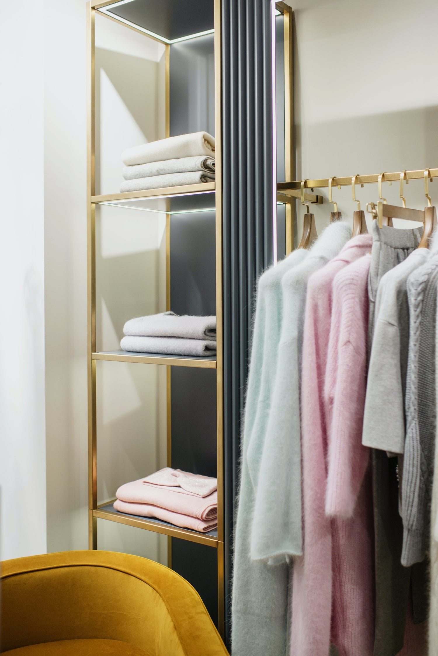 Closet Shelves: The Easy Way to Double Hanging Space