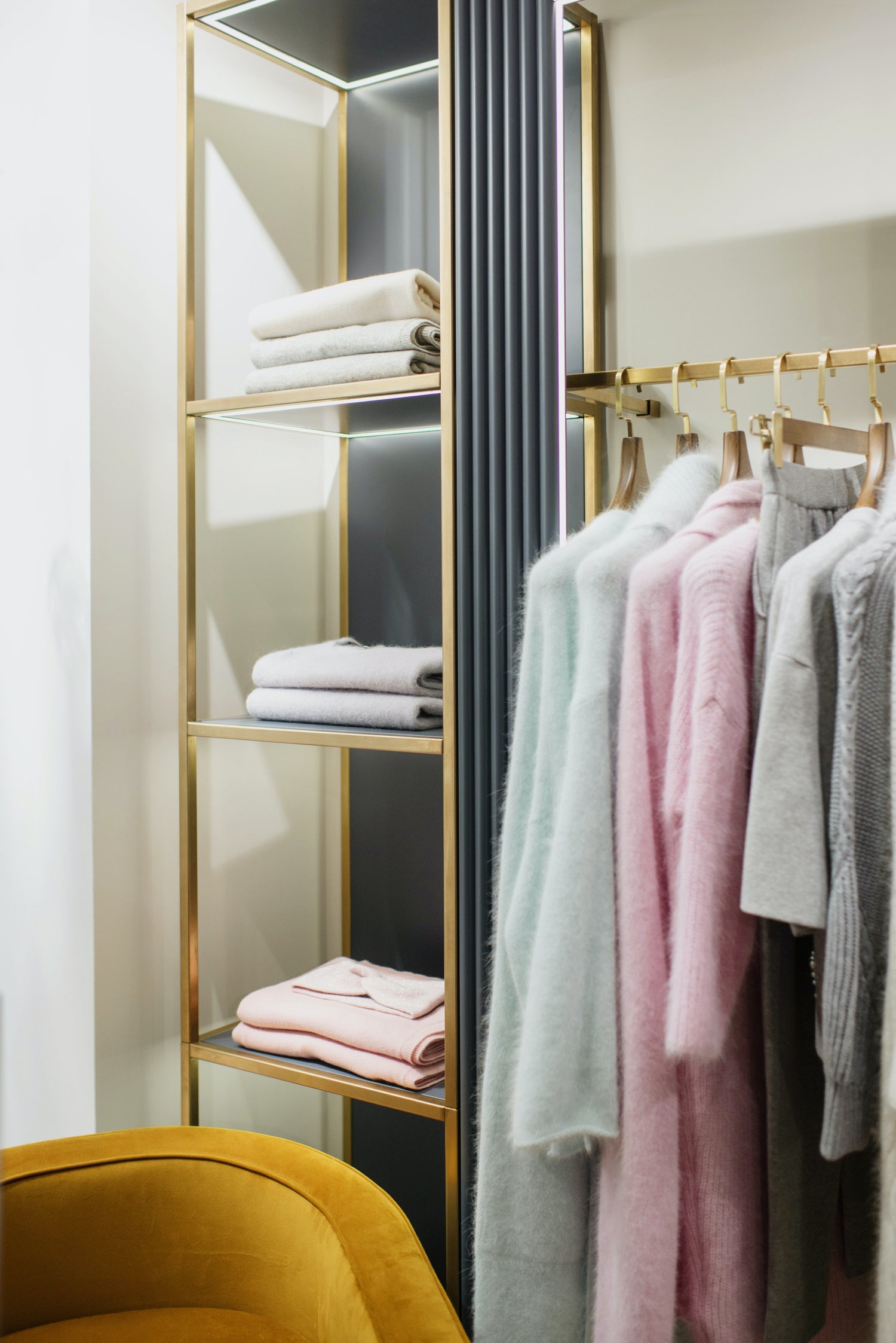 Double Hang Clothes Closet